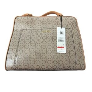 Calvin‎ Klein Margot Textured Logo Emboss Tote